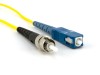Picture of 1m Singlemode Simplex Fiber Optic Patch Cable (9/125) - SC to ST