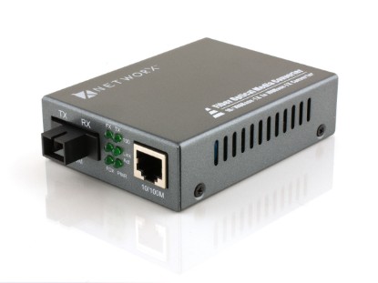 Picture of Fiber Media Converter - 100Base-BX, WDM SC, 30km, 1310T / 1550R