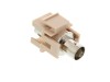 Picture of BNC Feed Through Keystone Jack - Ivory