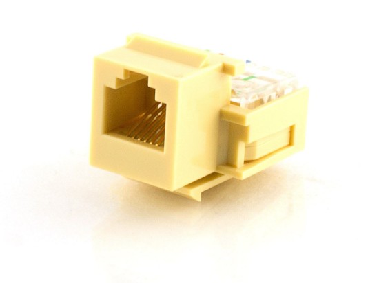 Picture of Voice Keystone Jack - IDC - Ivory