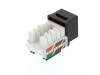 Picture of CAT5e Keystone Jack 90 Degree 110 UTP - Black