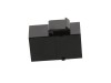 Picture of RJ45 Cat5e Keystone Jack - Pass Through Panel Mount - Black