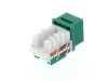 Picture of CAT6 Keystone Jack 90 Degree 110 UTP - Green