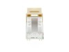 Picture of CAT6 Keystone Jack 90 Degree 110 UTP - Ivory