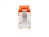 Picture of CAT6 Keystone Jack 90 Degree 110 UTP - Orange