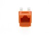 Picture of CAT6 Keystone Jack 90 Degree 110 UTP - Orange