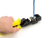 Picture of CAT6 SpeedTerm Keystone Jack 90 Degree 110 UTP - Black