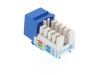 Picture of CAT6 SpeedTerm Keystone Jack 90 Degree 110 UTP - Blue