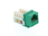 Picture of CAT6 SpeedTerm Keystone Jack 90 Degree 110 UTP - Green