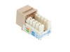 Picture of CAT6 SpeedTerm Keystone Jack 90 Degree 110 UTP - Ivory