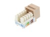 Picture of CAT6 SpeedTerm Keystone Jack 90 Degree 110 UTP - Ivory