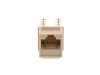 Picture of CAT6 SpeedTerm Keystone Jack 90 Degree 110 UTP - Ivory