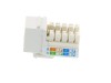 Picture of CAT6 SpeedTerm Keystone Jack 90 Degree 110 UTP - White