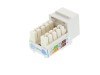 Picture of CAT6 SpeedTerm Keystone Jack 90 Degree 110 UTP - White