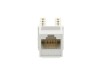 Picture of CAT6 SpeedTerm Keystone Jack 90 Degree 110 UTP - White