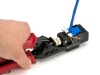 Picture of CAT6 SpeedTerm Keystone Jack 180 Degree 110 UTP - Black