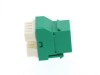 Picture of CAT6 SpeedTerm Keystone Jack 180 Degree 110 UTP - Green