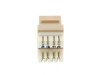 Picture of CAT6 SpeedTerm Keystone Jack 180 Degree 110 UTP - Ivory