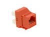 Picture of CAT6 SpeedTerm Keystone Jack 180 Degree 110 UTP - Orange