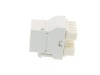 Picture of CAT6 SpeedTerm Keystone Jack 180 Degree 110 UTP - White