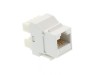 Picture of CAT6 SpeedTerm Keystone Jack 180 Degree 110 UTP - White