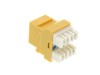 Picture of CAT6 SpeedTerm Keystone Jack 180 Degree 110 UTP - Yellow