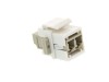 Picture of Fiber Optic Keystone Coupler - LC to LC Multimode Duplex - White