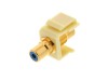 Picture of Feed Through Keystone Jack - RCA (Component / Composite) - Ivory - Color Coded Blue