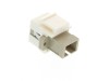 Picture of Fiber Optic Keystone Coupler - SC to SC Multimode Simplex - White