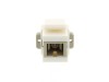 Picture of Fiber Optic Keystone Coupler - SC to SC Multimode Simplex - White