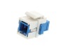 Picture of Fiber Optic Keystone Coupler - SC to SC Singlemode Simplex - White