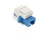 Picture of Fiber Optic Keystone Coupler - SC to SC Singlemode Simplex - White