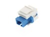 Picture of Fiber Optic Keystone Coupler - SC to SC Singlemode Simplex - White