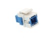 Picture of Fiber Optic Keystone Coupler - SC to SC Singlemode Simplex - White