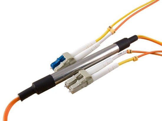 Picture of 1M Mode Conditioning Duplex Fiber Optic Patch Cable (62.5/125) - LC to LC