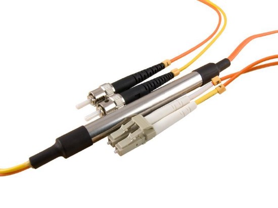 Picture of 1M Mode Conditioning Duplex Fiber Optic Patch Cable (62.5/125) - LC (equip.) to ST