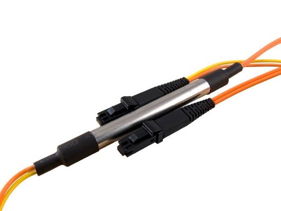 Picture of 1M Mode Conditioning Duplex Fiber Optic Patch Cable (50/125) - MTRJ to MTRJ