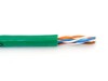 Picture of Cat5e Stranded Riser UTP 350Mhz Network Cable - Green - 1000 FT