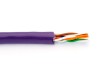 Picture of Cat5e Stranded Riser UTP 350Mhz Network Cable - Purple - 1000 FT