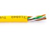 Picture of Cat6 Stranded Riser UTP 550Mhz Network Cable - Yellow - 1000 FT