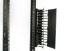 Picture of 2-Post Open Frame Network Relay Rack - 25U, M6 Cage Nut Rails