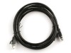 Picture of CAT5e Patch Cable - 15 FT, Black, Booted