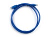 Picture of CAT5e Patch Cable - 4 FT, Blue, Booted