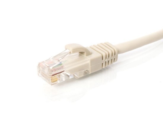 Picture of CAT5e Patch Cable - 10 FT, Gray, Booted