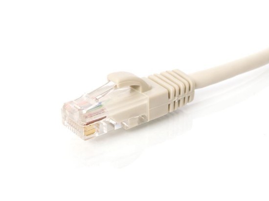 Picture of CAT5e Patch Cable - 15 FT, Gray, Booted