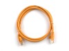 Picture of CAT5e Patch Cable - 2 FT, Orange, Booted