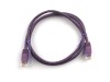 Picture of CAT5e Patch Cable - 2 FT, Purple, Booted