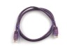 Picture of CAT5e Patch Cable - 3 FT, Purple, Booted