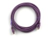 Picture of CAT5e Patch Cable - 10 FT, Purple, Booted