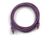 Picture of CAT5e Patch Cable - 14 FT, Purple, Booted
